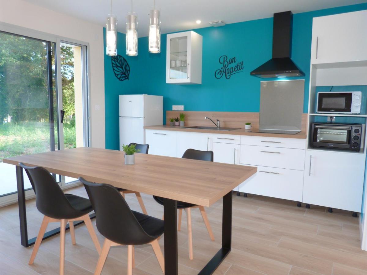 Lumineuse Maison Neuve, Cosy,67M², 2 Chambres/6 Couchages 1Km Lac, 200M Du Bourg. Vue Paisible, Sur La Nature Saint-Pardoux-lʼOrtigier Zewnętrze zdjęcie